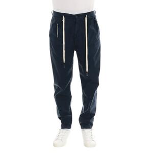 PANTALONE CON LACCIO BLU